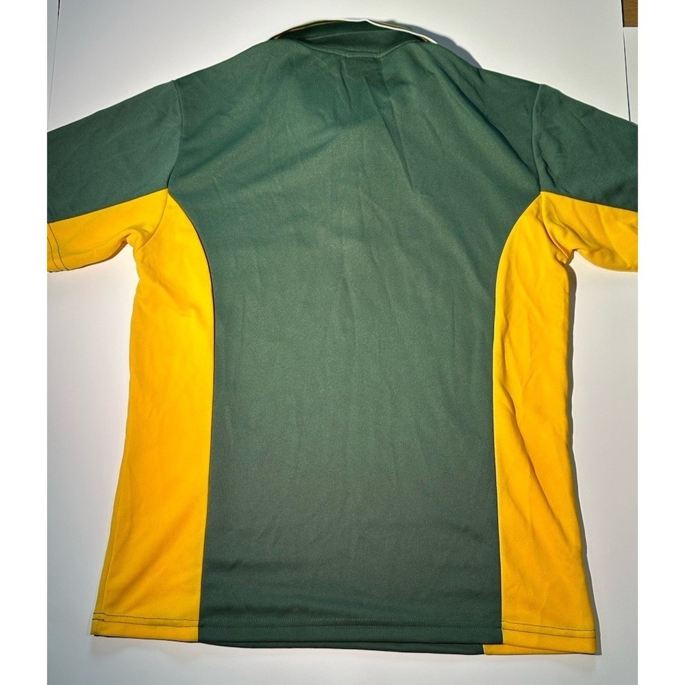 Australia Rugby Jersey Joey Roo Socceroos Football Shirt Gold & Green SZ Small - Picture 5 of 8